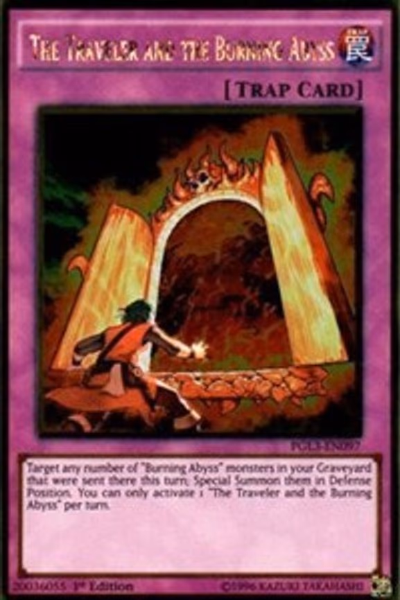 The Traveler and the Burning Abyss