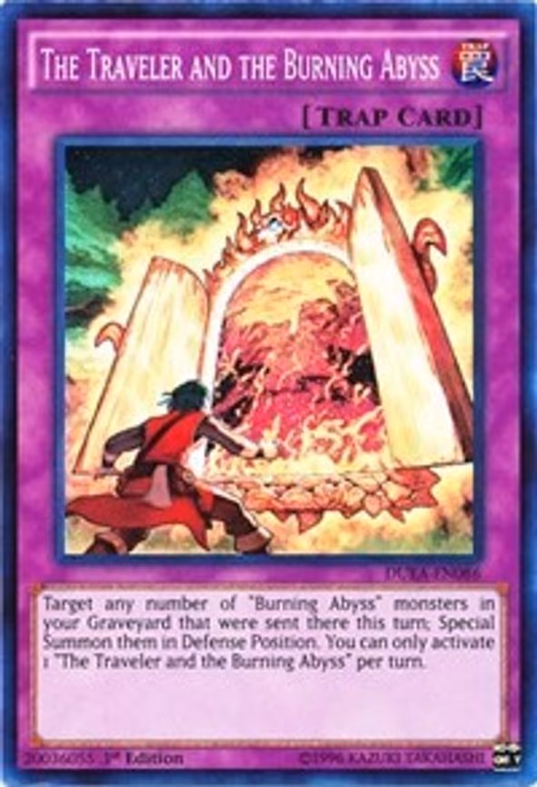 The Traveler and the Burning Abyss