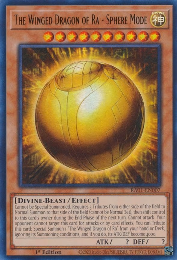 The Winged Dragon of Ra - Sphere Mode