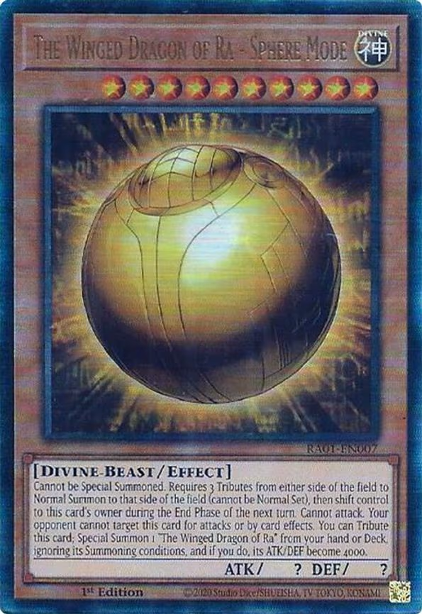 The Winged Dragon of Ra - Sphere Mode
