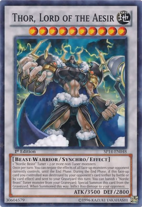Thor, Lord of the Aesir (Starfoil)