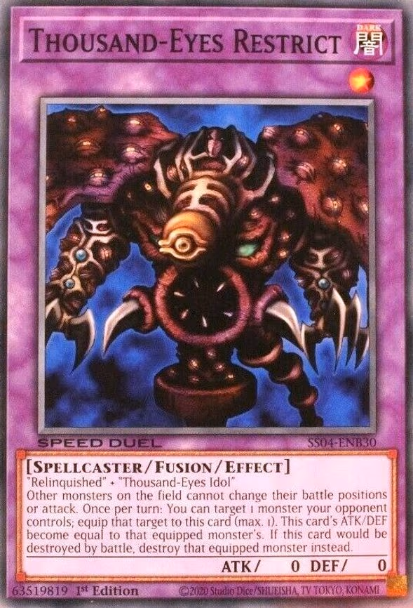 Thousand-Eyes Restrict