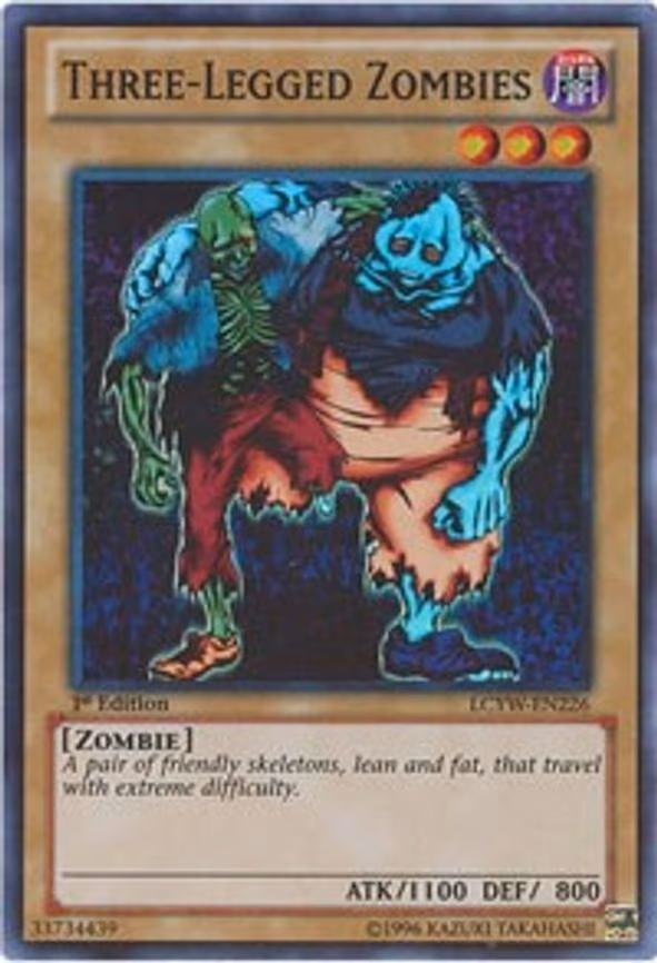 Three-Legged Zombies