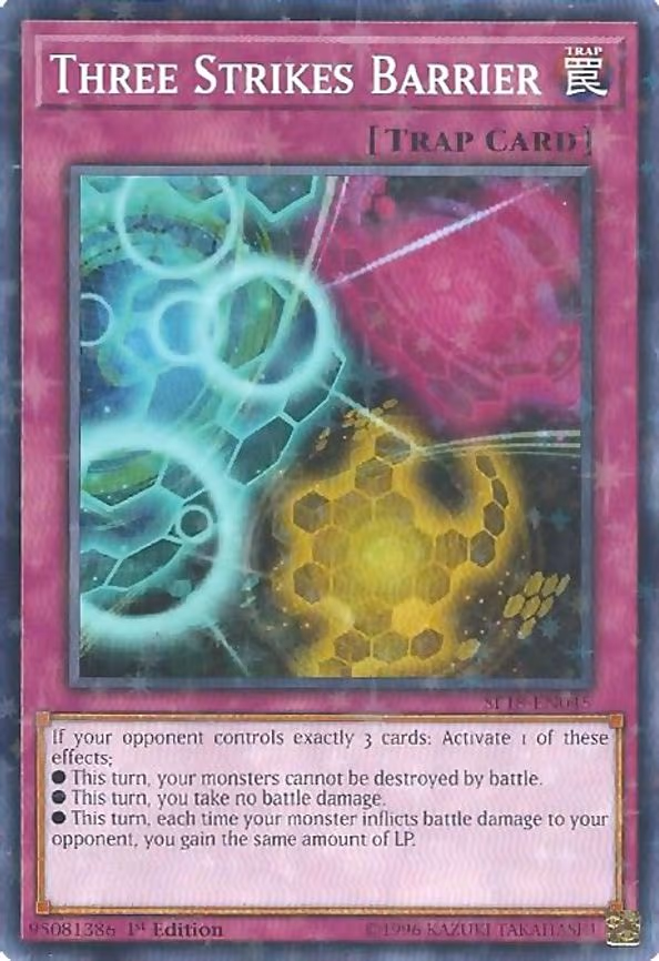 Three Strikes Barrier (Starfoil)
