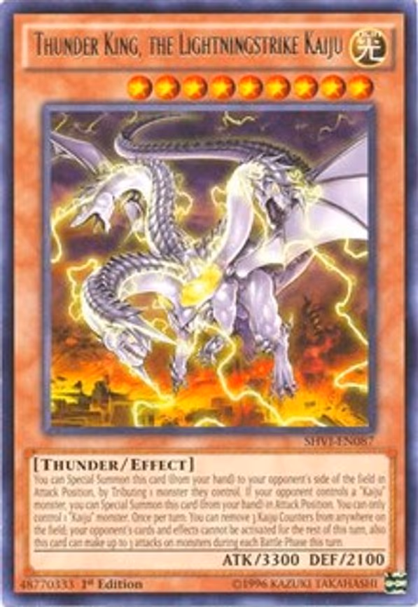 Thunder King, the Lightningstrike Kaiju