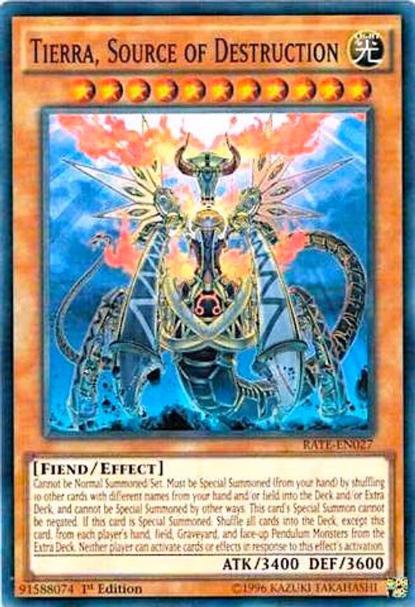 Tierra, Source of Destruction