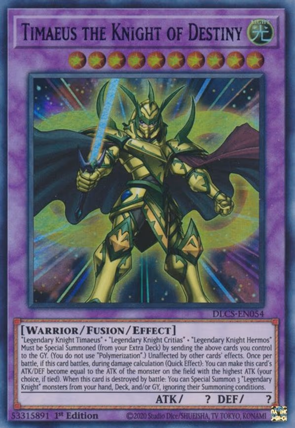 Timaeus the Knight of Destiny (Blue)