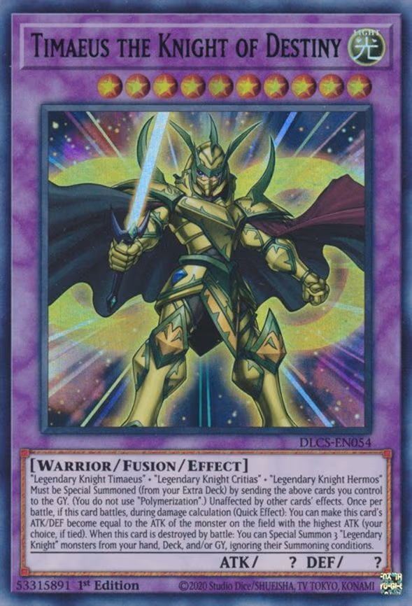 Timaeus the Knight of Destiny (Purple)