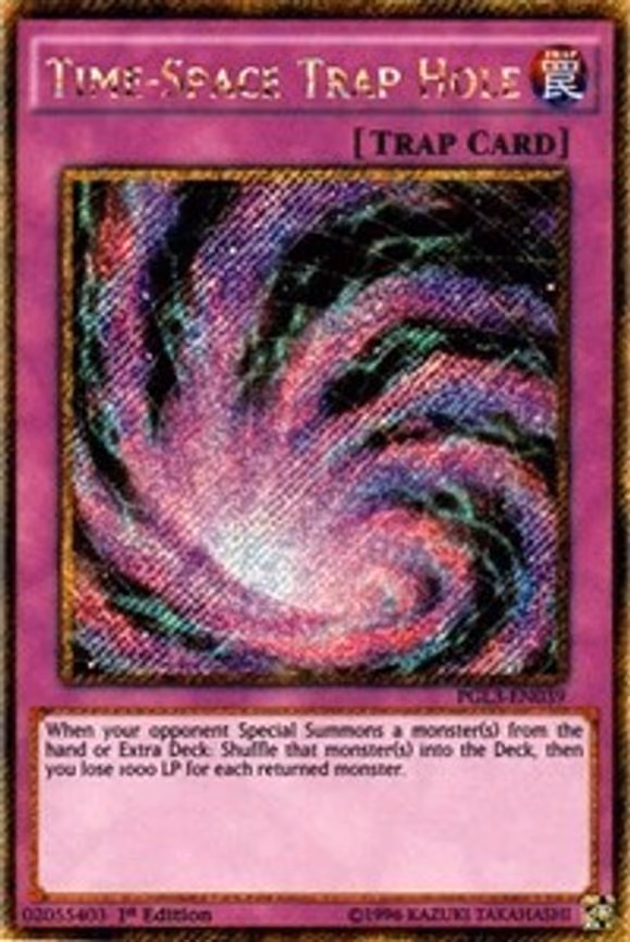 Time-Space Trap Hole