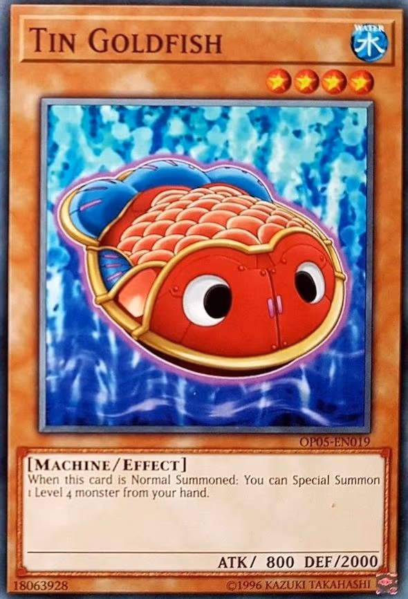 Tin Goldfish