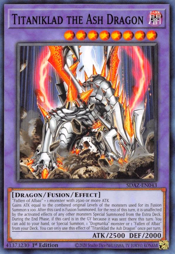 Titaniklad the Ash Dragon