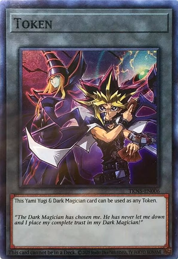 Token: Yami Yugi & Dark Magician - Super Rare (TKN5-EN006)