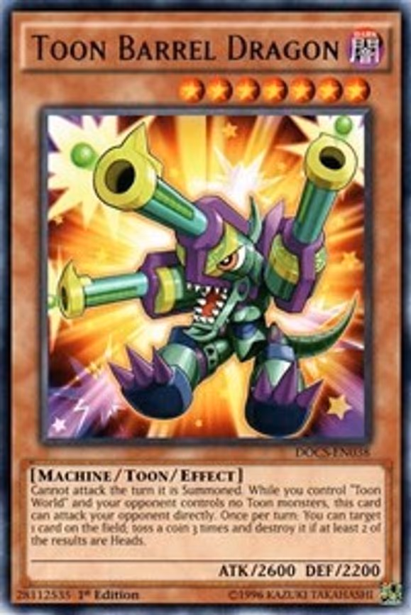Toon Barrel Dragon