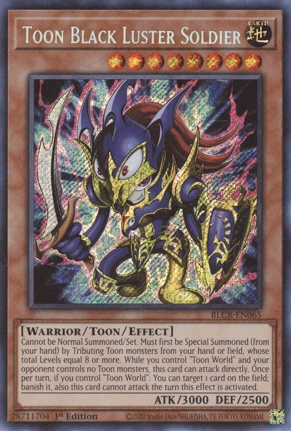 Toon Black Luster Soldier