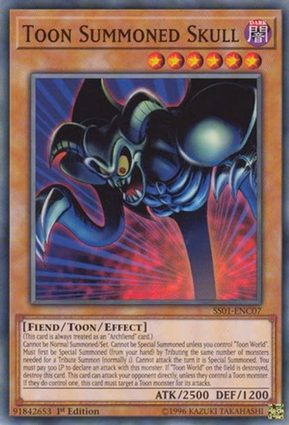 Toon Summoned Skull