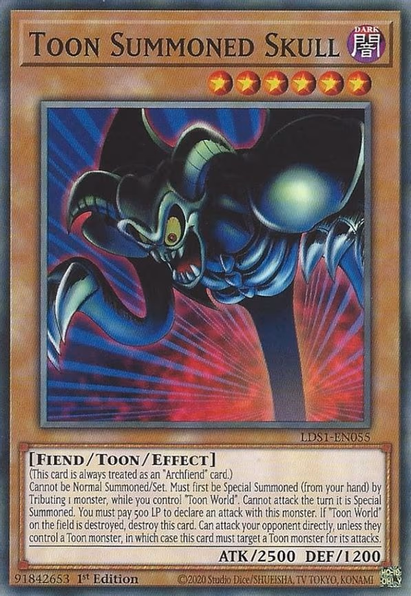 Toon Summoned Skull