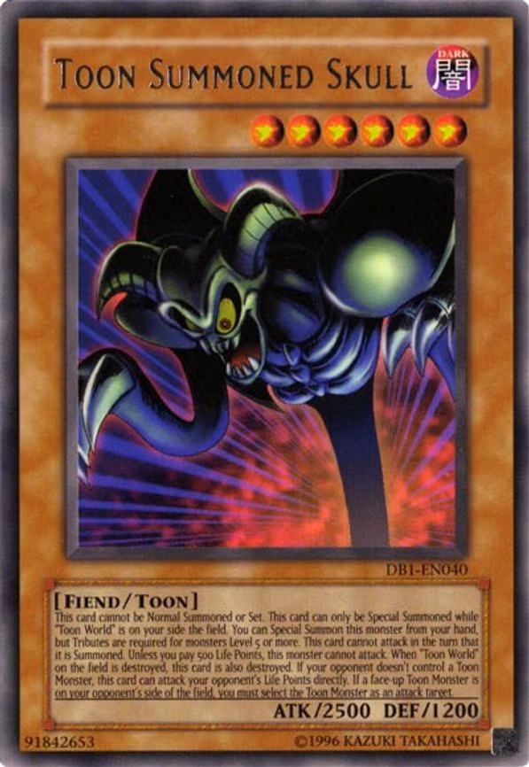 Toon Summoned Skull
