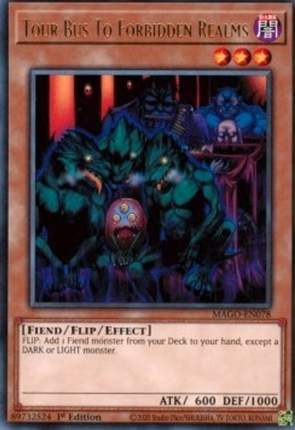 Tour Bus To Forbidden Realms
