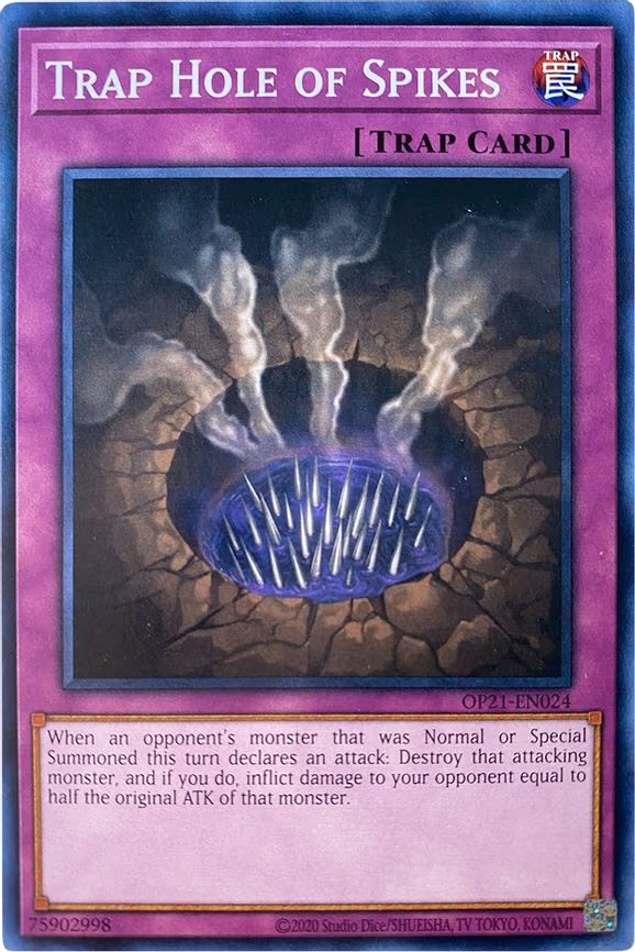 Trap Hole of Spikes