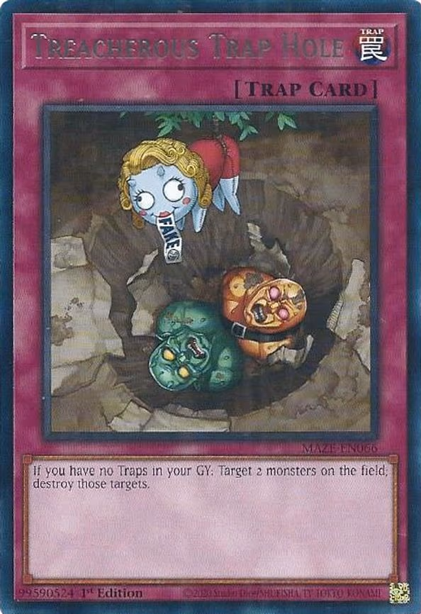 Treacherous Trap Hole