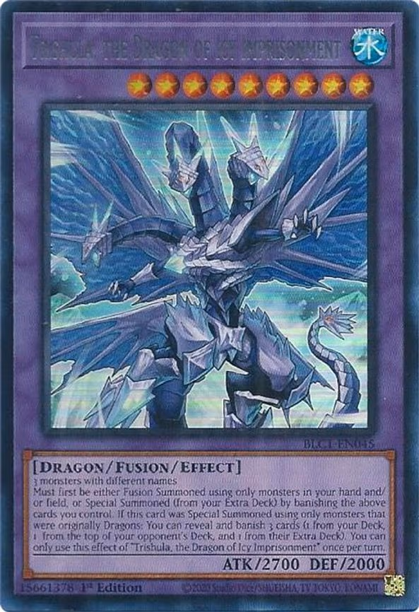 Trishula, the Dragon of Icy Imprisonment (Silver)