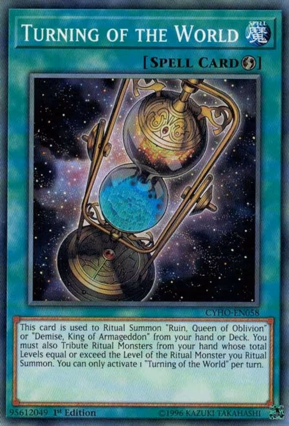 Turning of the World