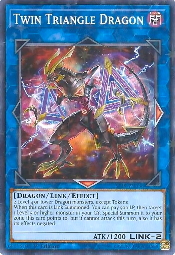 Twin Triangle Dragon (Starfoil)