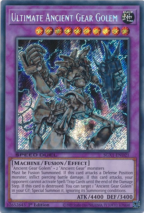Ultimate Ancient Gear Golem