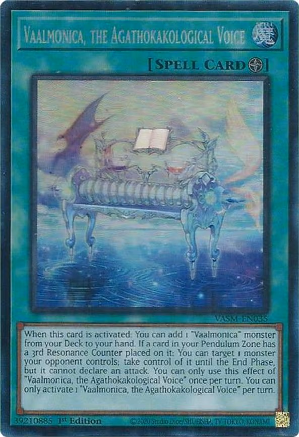 Vaalmonica, the Agathokakological Voice