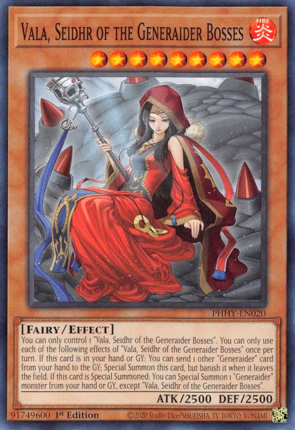 Vala, Seidhr of the Generaider Bosses