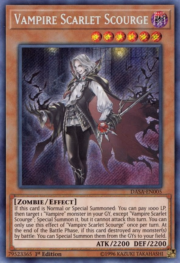 Vampire Scarlet Scourge