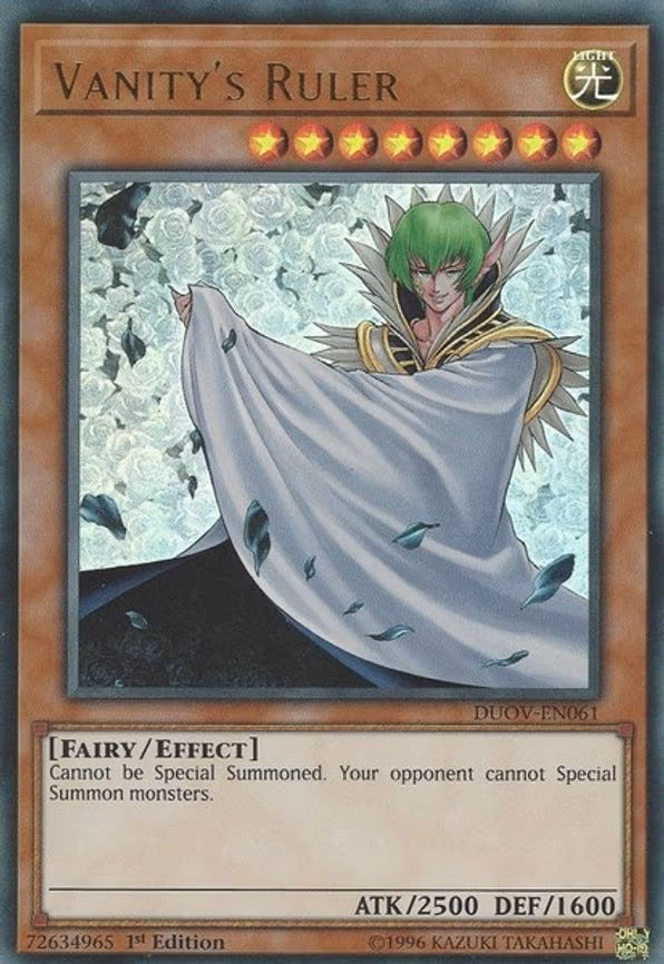 Vanity's Ruler