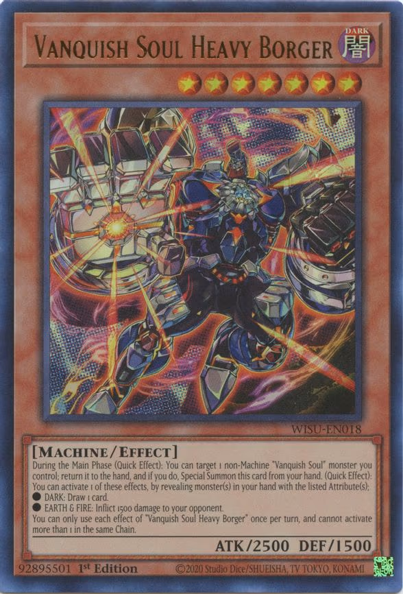 Vanquish Soul Heavy Borger