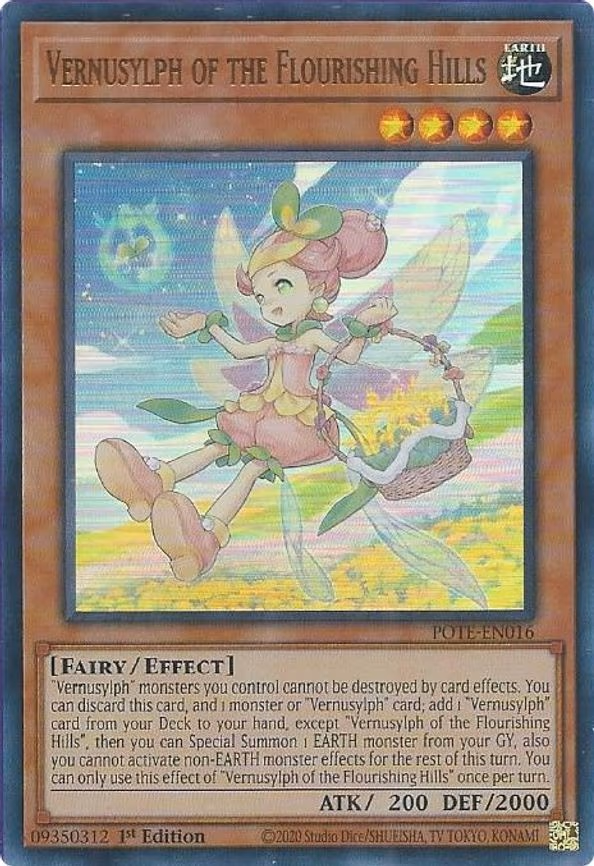 Vernusylph of the Flourishing Hills - Ultra Rare (POTE-EN016)