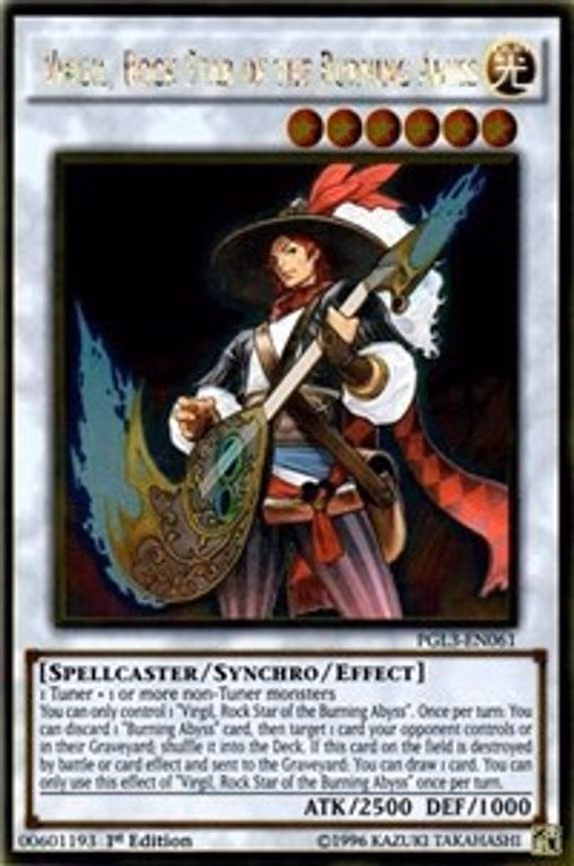 Virgil, Rock Star of the Burning Abyss