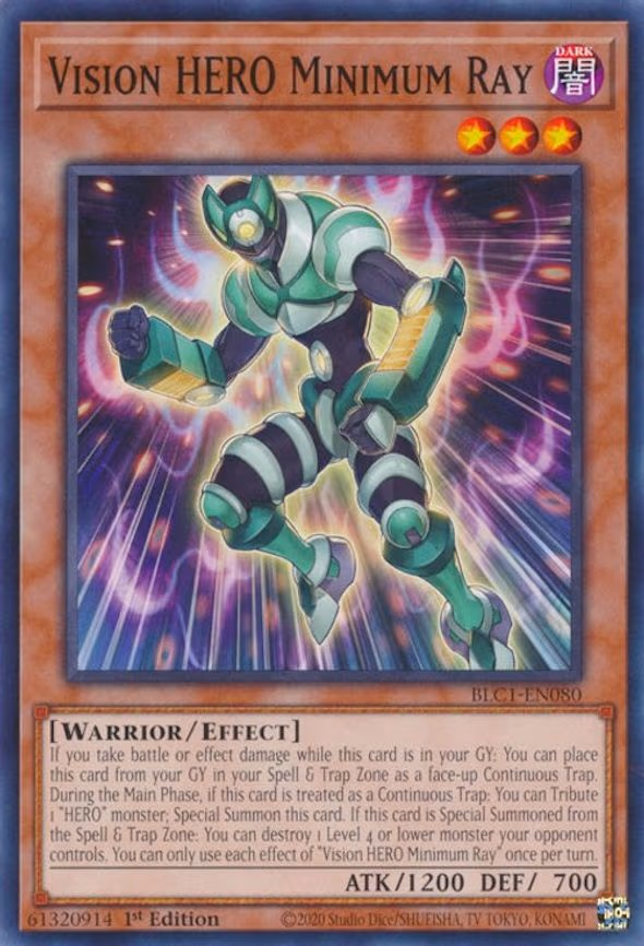 Vision HERO Minimum Ray