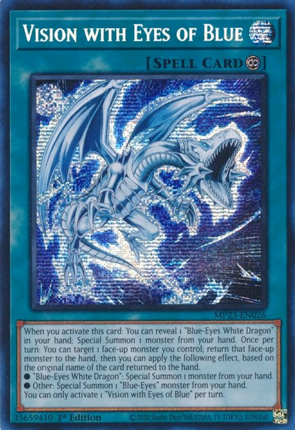 Vision with Eyes of Blue