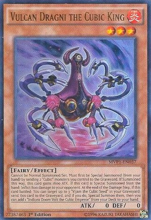 Vulcan Dragni the Cubic King