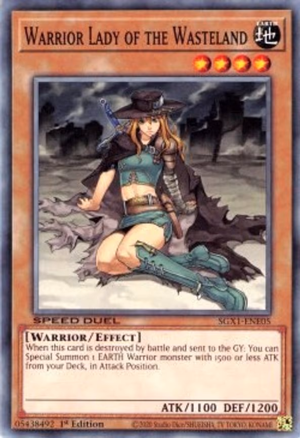 Warrior Lady of the Wasteland