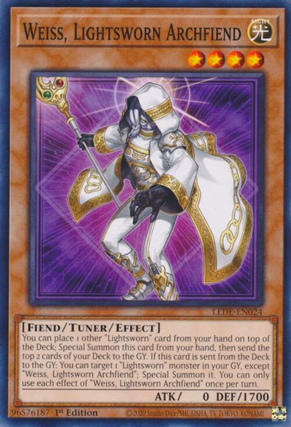 Weiss, Lightsworn Archfiend