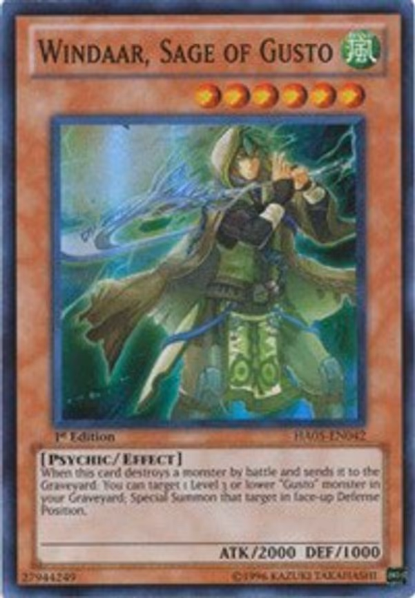 Windaar, Sage of Gusto