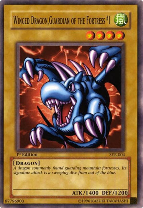 Winged Dragon, Guardian of the Fortress #1