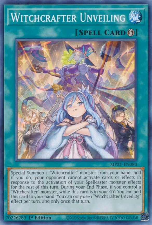 Witchcrafter Unveiling
