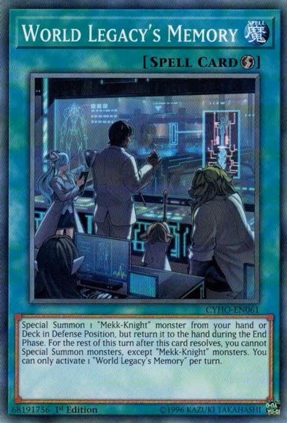 World Legacy's Memory