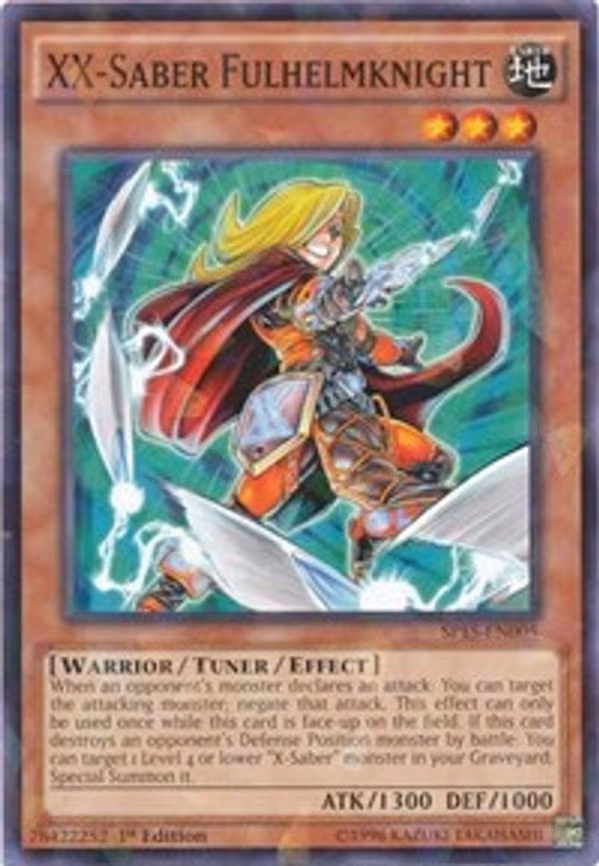 XX-Saber Fulhelmknight (Shatterfoil)