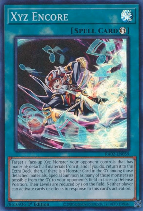 Xyz Encore
