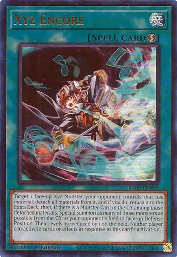 Xyz Encore