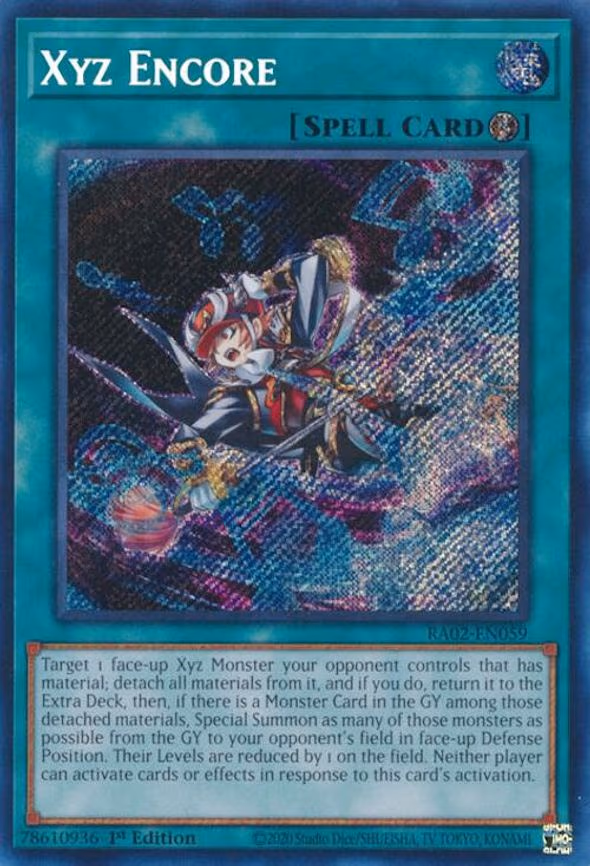 Xyz Encore