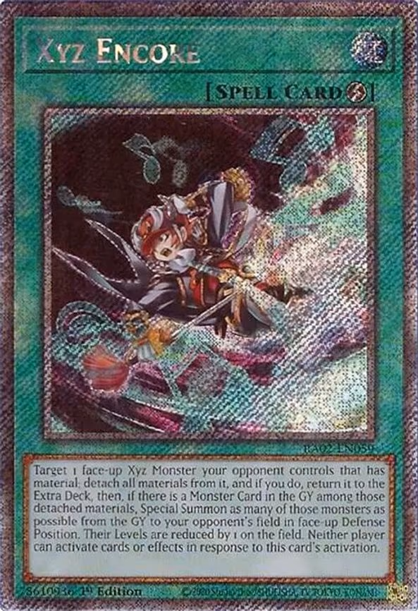 Xyz Encore