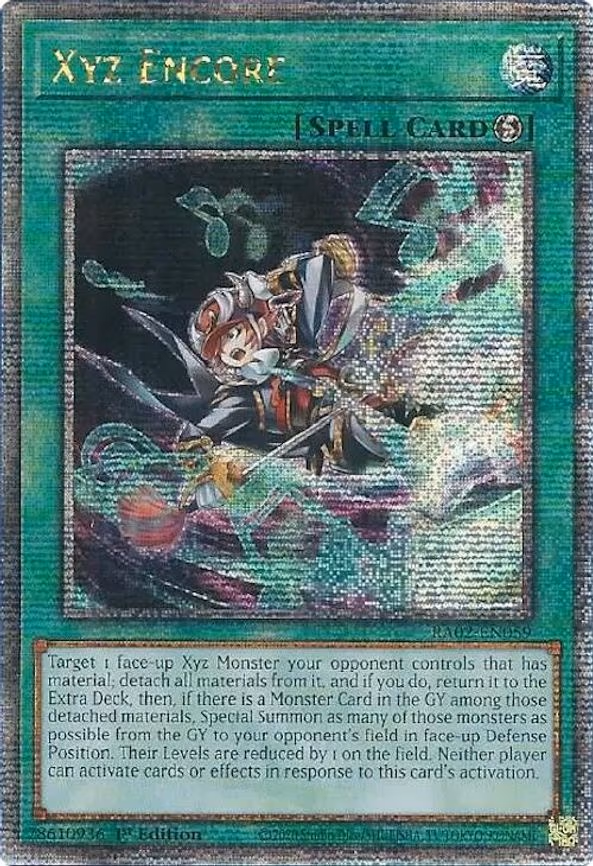 Xyz Encore